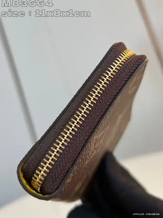 Official oldcobbler Noa Vuitton Wallet-11*8.5*1.5CM Compact Louis 0531
